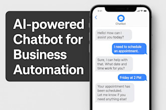 develop ai chatgpt mobile app or website ai saas app ai chatbot ai software
