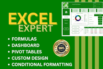 customized google sheets KPI dashboards, excel spreadsheets, reports, and macros