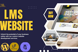 build wordpress lms elearning website with tutor lms and learndash