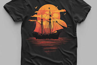do retro vintage t shirt designs and vintage graphic  design