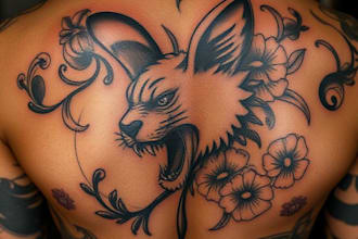 create your custom realistic tattoo design