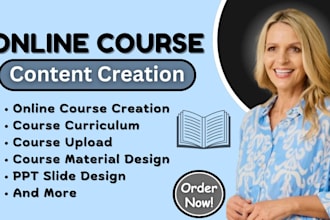 create online video course, powerpoint, online elearning training video course