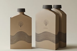 design eye catching supplement label and package design