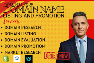 help you to sell your domain name with listing and promotion sedo afterlink