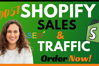 boost shopify sales traffic optimize store products to 1st page goggle ranking