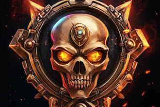 do a fantasy rpg logo dnd, sci fi, oc image for you