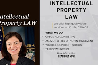 do patent infringement analysis when your amazon listing is removed or at risk