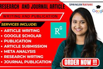 write and publish research article in peer review index journal google scholar