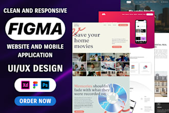 do modern ui ux design for app and website ui ux design