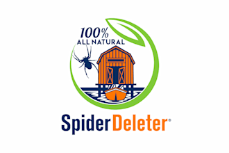 design unique spider and boat logo