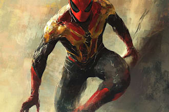 design you a dc or marvel comic book superhero character