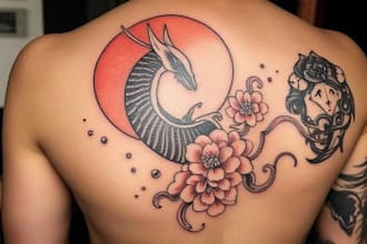 create japanese or oriental tattoo design for you