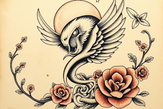 do neo traditional and oldschool tattoo designs