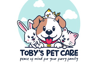 design unique toby pet care logo