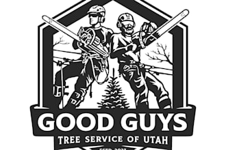 design awesome tree service logo