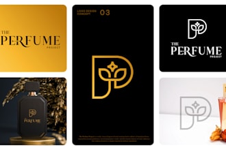 do highly modern minimalist and luxury business logo design