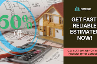 create accurate boqs and extract quantities from bim or cad drawings