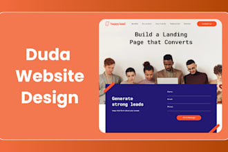 create duda website design with duda builder, redesign duda