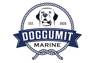 do modern animal dog pet care veterinary logo
