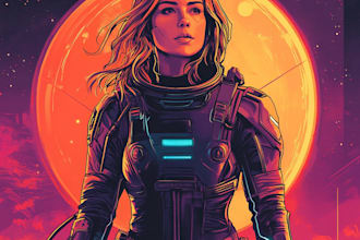 design spaceship, sci fi illustration and sci fi art