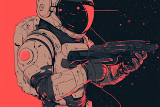 design spaceship, sci fi illustration and sci fi art