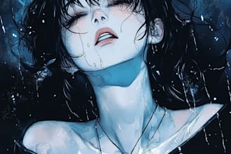 draw anime manga anime manga comic illustration manga