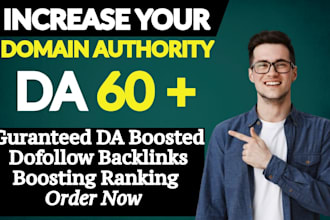 increase moz da domain authority 60 plus