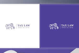 do modern financial credit repair accounting consulting insurance logo design