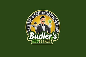 design captivating cbd delivery service logo