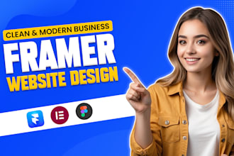 build framer website, framer landing page, figma to framer design