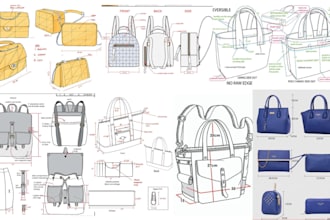 do bag design, bag tech pack, handbag, backpack design, tote bag design