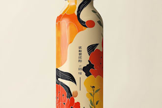 make a beer label, craft beer, energy drink, cola packaging