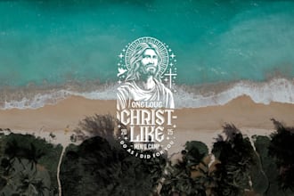 do modern christian ministry religious and church logo