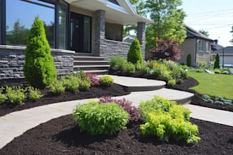 design 2d background landscape design architecture, render, master plan