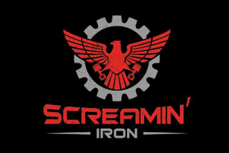 design unique car restoration race logo