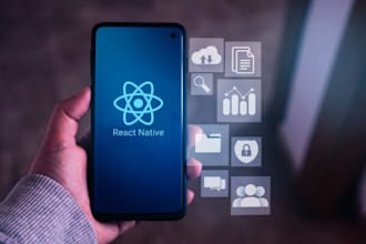 develop highquality android and ios mobile apps using flutter or react native