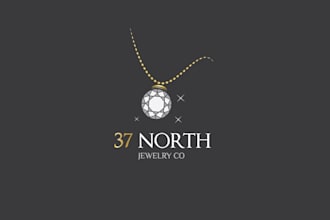 design a premium luxury logo for your jewelry brand