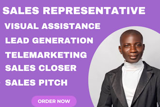 do sales representative lead generation sales person cold calling sales closer