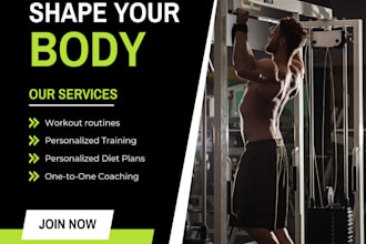 design a custom workout and diet plan to get you shredded and muscular fa