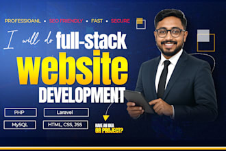 develop web applications as a full stack front end and backend developer