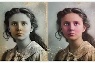 bring your old memories back to life with expert photo restoration