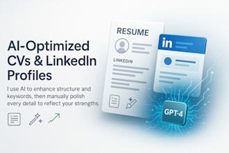 rewrite your CV and linkedin profile using ai to boost your career