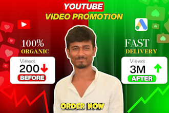 do youtube video promotion via google ads for real and organic views