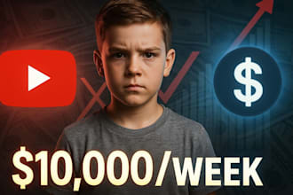 design amazing, attractive, clickbait youtube thumbnails within 3hr