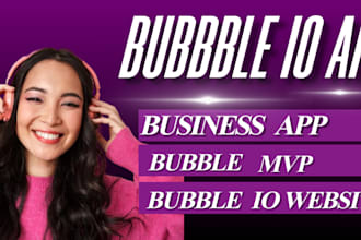 bubble io website bubble io app bubble mvp