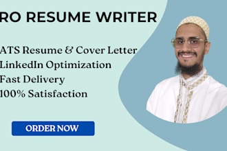 write your ats friendly resume cover letter and optimize linkedin profile