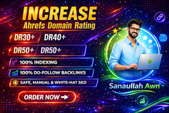 increase ahrefs DR for your website