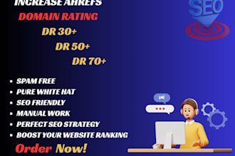 increase ahrefs DR for your website