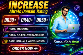 increase ahrefs DR for your website