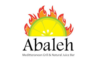 design unique juice bar grill restaurant launching central logo